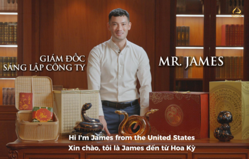 🎉 Lời Cảm Ơn Gửi Đến Mr.James – Giám Đốc Sáng Lập Công Ty 🎉