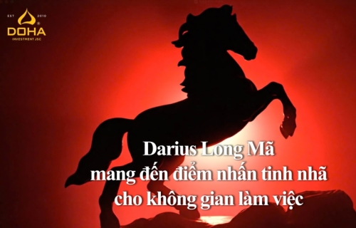 LONG MÃ & ĐIỂM NHẤN KHÔNG GIAN LÀM VIỆC