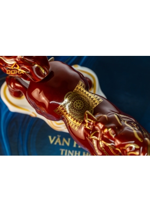 Ngựa sứ đỏ ngang-3