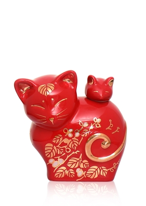 Rượu mèo sứ Nhật Quý Mão 2023 - Royal Umeshu Gold 23K 500ml - SDH02