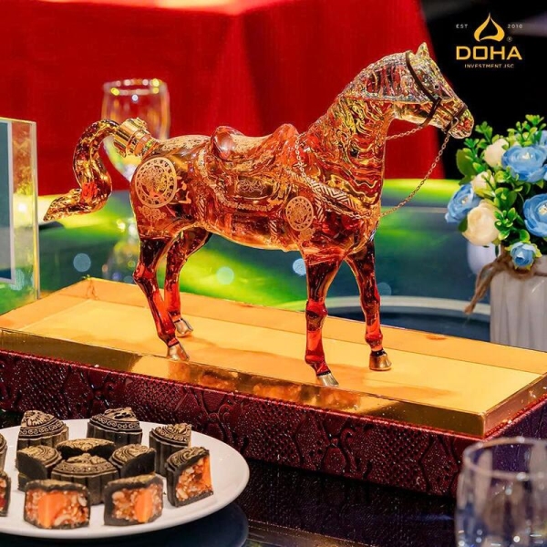 Horse Zodiac Liquor - A Luxurious Gift with Wishes for Success
