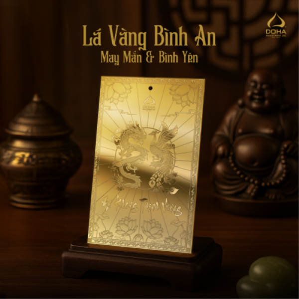 Quà tặng vàng 24K cho lãnh đạo: Biểu trưng của may mắn - quyền uy - trường tồn